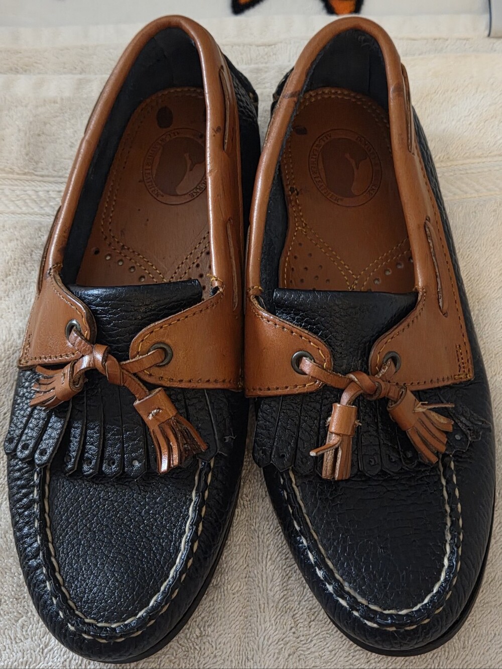 Vintage All Weather Leather Dooney & Bourke Loafers Womens 8W